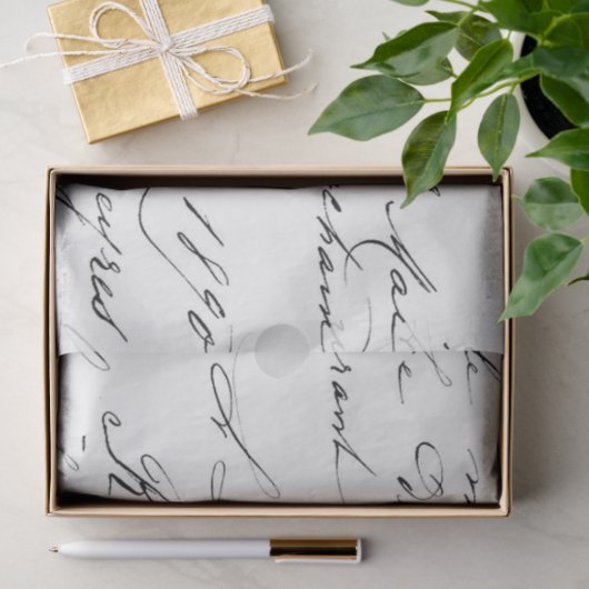 Script-ontkoppelpapier Tissuepapier (Geschenk)
