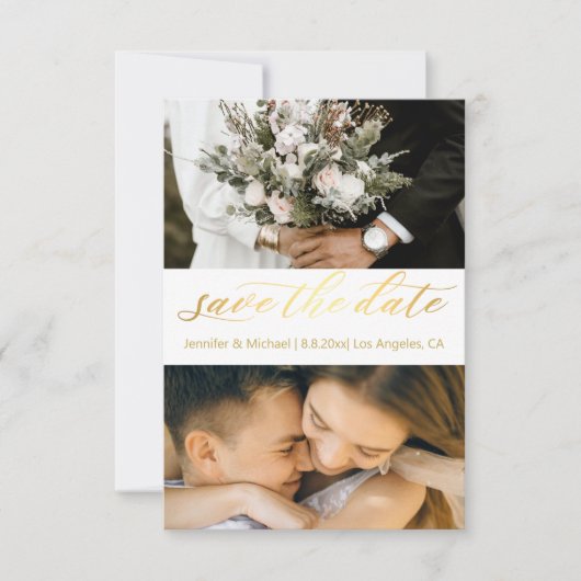 script or tendance 2photos enregistrer la carte da (Devant)