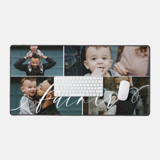 Script père | Happy Fête des pères 4 Photo Collage (Clavier et souris)