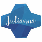 Script personnalisé Nom de fille de sport unique c (Plat)