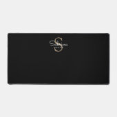 Script personnalisé simple noir (Recto)