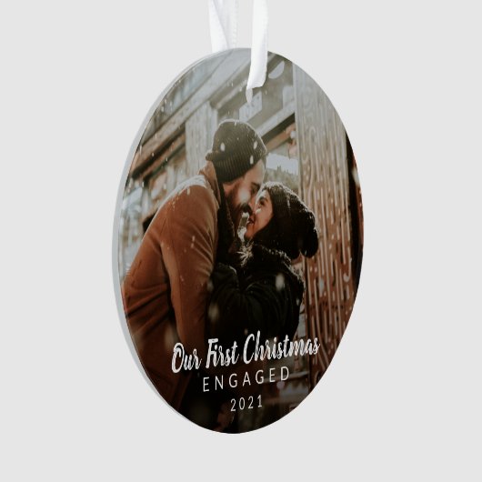 Script Photo Chalk Notre premier Noël Engagé (devant)