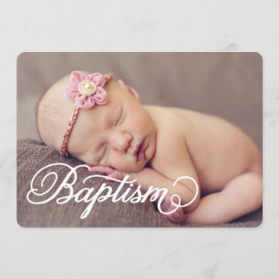 Script photo complet  Invitation au baptême