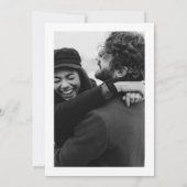 Script photo minimal Invitation de la douche nupti (Dos)