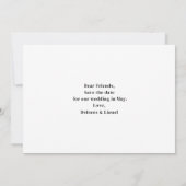 Script Photo Minimalist Save the date (Dos)