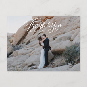  Script Photo Wedding Hartelijk dank Briefkaart