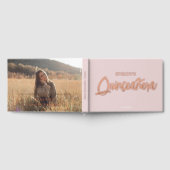 Script Pinceau photo rose Anniversaire Quinceanera (Complet)