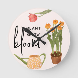  Script Plant Grow Bloom Tulip Ronde Klok