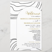 Script Programme de mariage minimal (Devant)