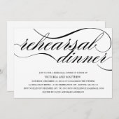 SCRIPT| REHEARSAL DÎNER INVITATION (Devant / Derrière)