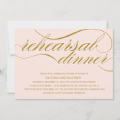 SCRIPT | REHEARSAL DINER INVITATION KAART (Voorkant)