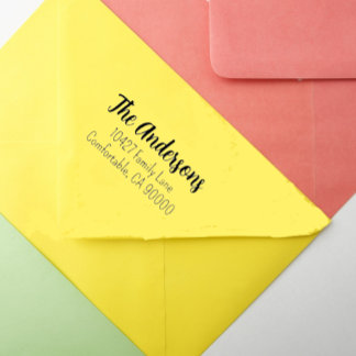 Script retouradres  zelfinktende stempel