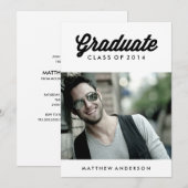 Script rétro| Invitation du groupe de diplômés (Devant / Derrière)