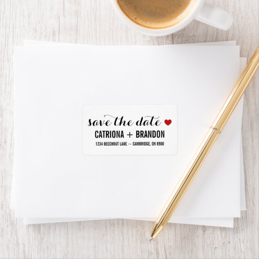 Script rétro - Jolie Enregistrer le Étiquette de a (En situation)