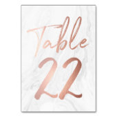 Script Rose et marbre | Carte numéro de tableau 22 (Par défaut)