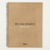 Script rustique minimaliste simple (Devant)