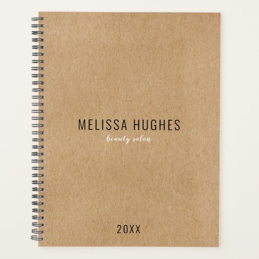 Script rustique minimaliste simple (Devant)