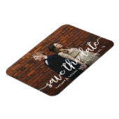 Script rustique simple Enregistrer la date Magnet  (Côté Gauche)