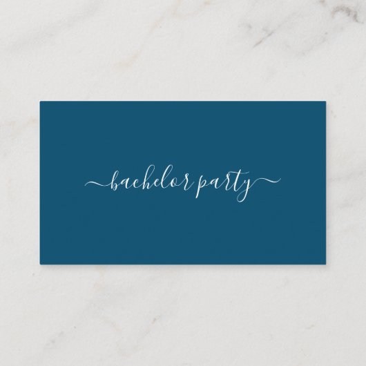 Script simple - Bachelor Party Ticket Invitation (Dos)