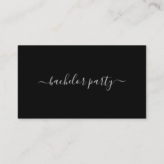 Script simple - Bachelor Party Ticket Invitation (Dos)