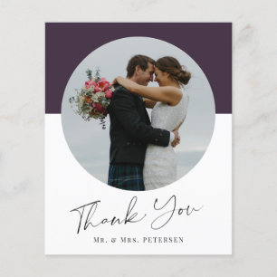 Script simple de carte de remerciement de mariage