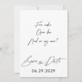 Script Simple Drôle Enregistrer Les Cartes De Date (Devant)
