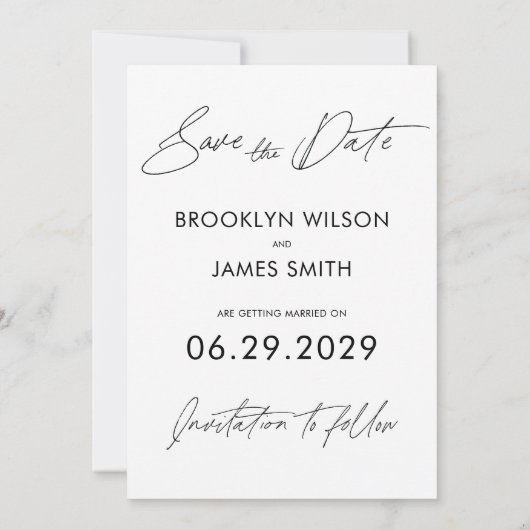 Script Simple Drôle Enregistrer Les Cartes De Date (Dos)
