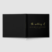 Script simple élégant Black Gold Mariage (Complet)