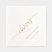 Script Simple Et Design À La Fois Mariage Moderne (Recto)