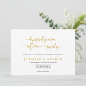 Script simple | Faire-part de mariage de réception (Debout devant)