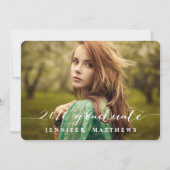 Script simple | Invitation de la fête de graduatio (Devant)