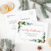 Script simple Joyeux Noël faire-part mobile