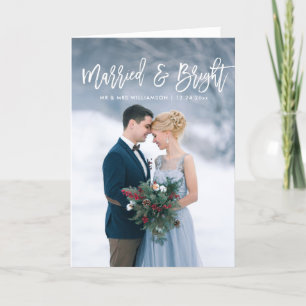 script simple mariage de noël faire-part