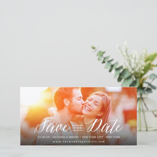 Script Simple Moderne Enregistrer Le Carte photo D (Debout devant)