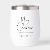 Script simple Monogram Joyeux Noël (Avant)