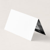 Script Simple Noir & Blanc Avec Carte Détail Photo (Dos)