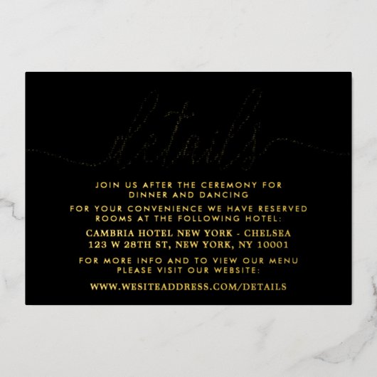 Script simple - Real Foil - Carte de détail Mariag (Recto)