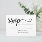 Script simple RSVP sans envoi Siège réservé (Debout devant)