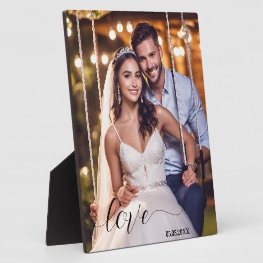 Script simple Votre Plaque Photo Mariage (Côté)