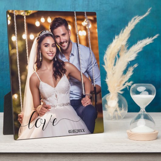 Script simple Votre Plaque Photo Mariage (Côté)