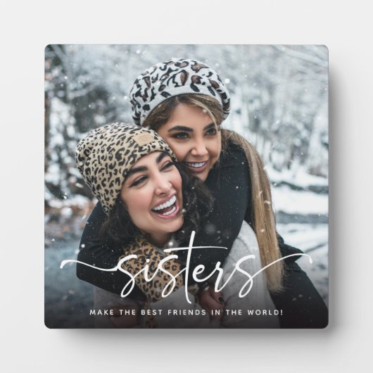 Script Sisters Photo Keepsake Gift Fotoplaat (Voorkant)