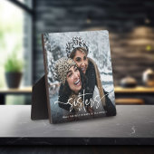 Script Sisters Photo Keepsake Gift Fotoplaat