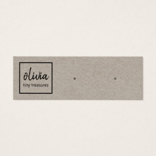 Script Stud die Kraft DisplayCard verdient Mini Visitekaartjes
