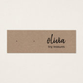 Script Stud die Tan Kraft Display Kaart verdient (Voorkant)