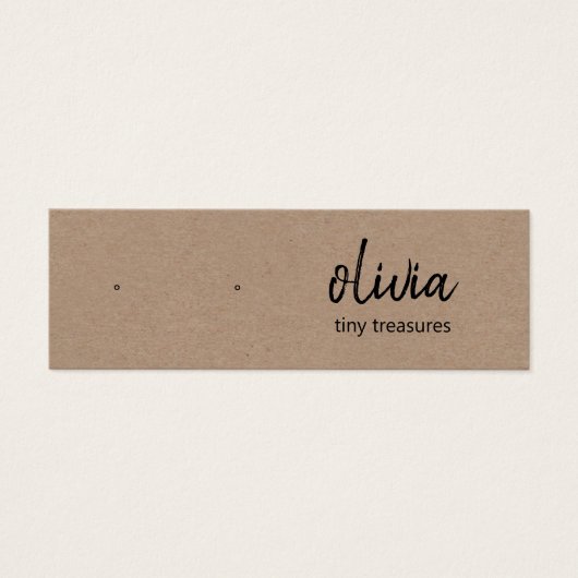 Script Stud die Tan Kraft Display Kaart verdient (Voorkant)