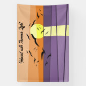 Script Tagline Top ・ Grande Bannière Sunset (Verticale)