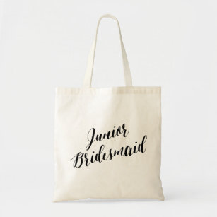 Script-Tas   Junior Bridesmaid Tote Bag