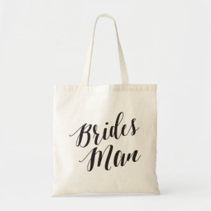 Script-Tas Man Brides Tote Bag