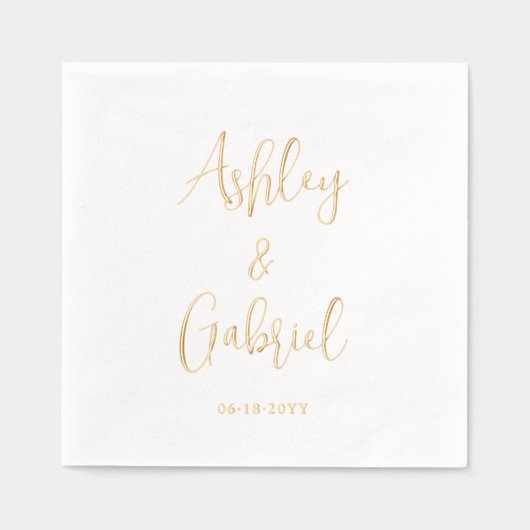 Script tendance Calligraphie Simple Mariage modern (Recto)
