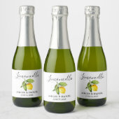 Script tendance Limoncello Lemon Petit Étiquette b (Bouteilles)